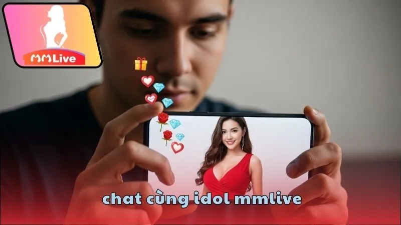 Cách chat cùng idol MMlive nhanh chóng